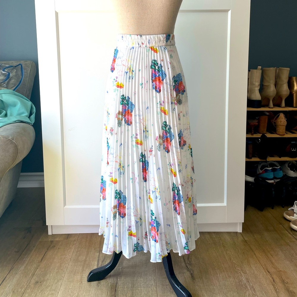 &Other Stories pleated skirt
